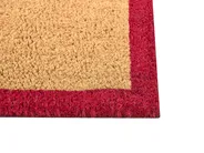 Doormat BULUSAN Natural 60 x 90 cm Christmas Motif Coir_1008354