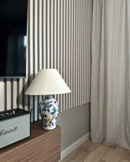 Lampa stołowa MORACA Porcelana Biały/ niebieski_1160186