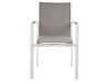 Gartenmöbel Set Aluminium weiß / grau 6-Sitzer VALCANETTO/BUSSETO_922884
