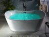 Freestanding Whirlpool Bath with LED 1680 x 800 mm White ANTIGUA_808165