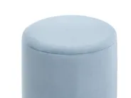 Pouffe LOVETT Velvet Light Blue_962002