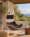 Sillón colgante PINETO Ratán sintético Natural
