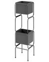 Metal Plant Pot Stand Black COTINUS_933741