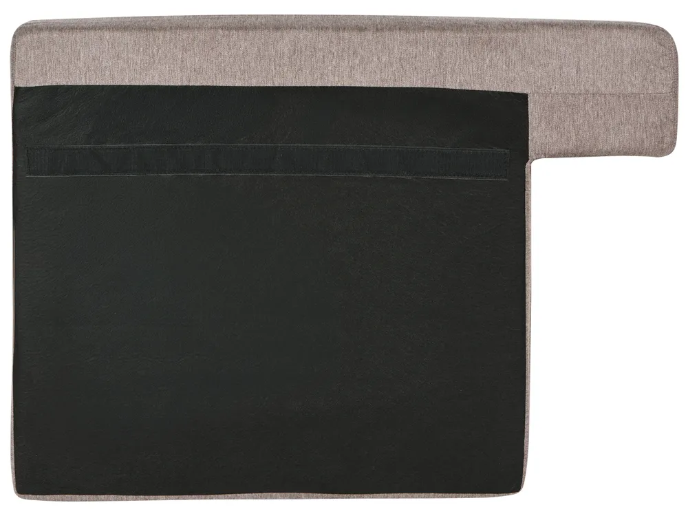 Sofa 3 Seater KILDAL Fabric Brown_1058316