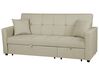 Bäddsoffa 3-sits beige GLOMMA_717950