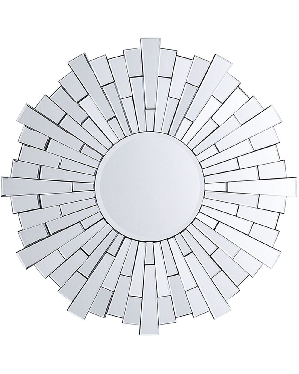 Wall Mirror VIRE 70 cm 70 cm Silver