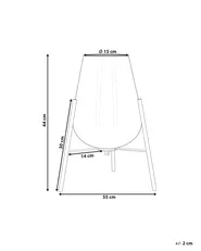 Table Lamp MENA Metal Gold_841546