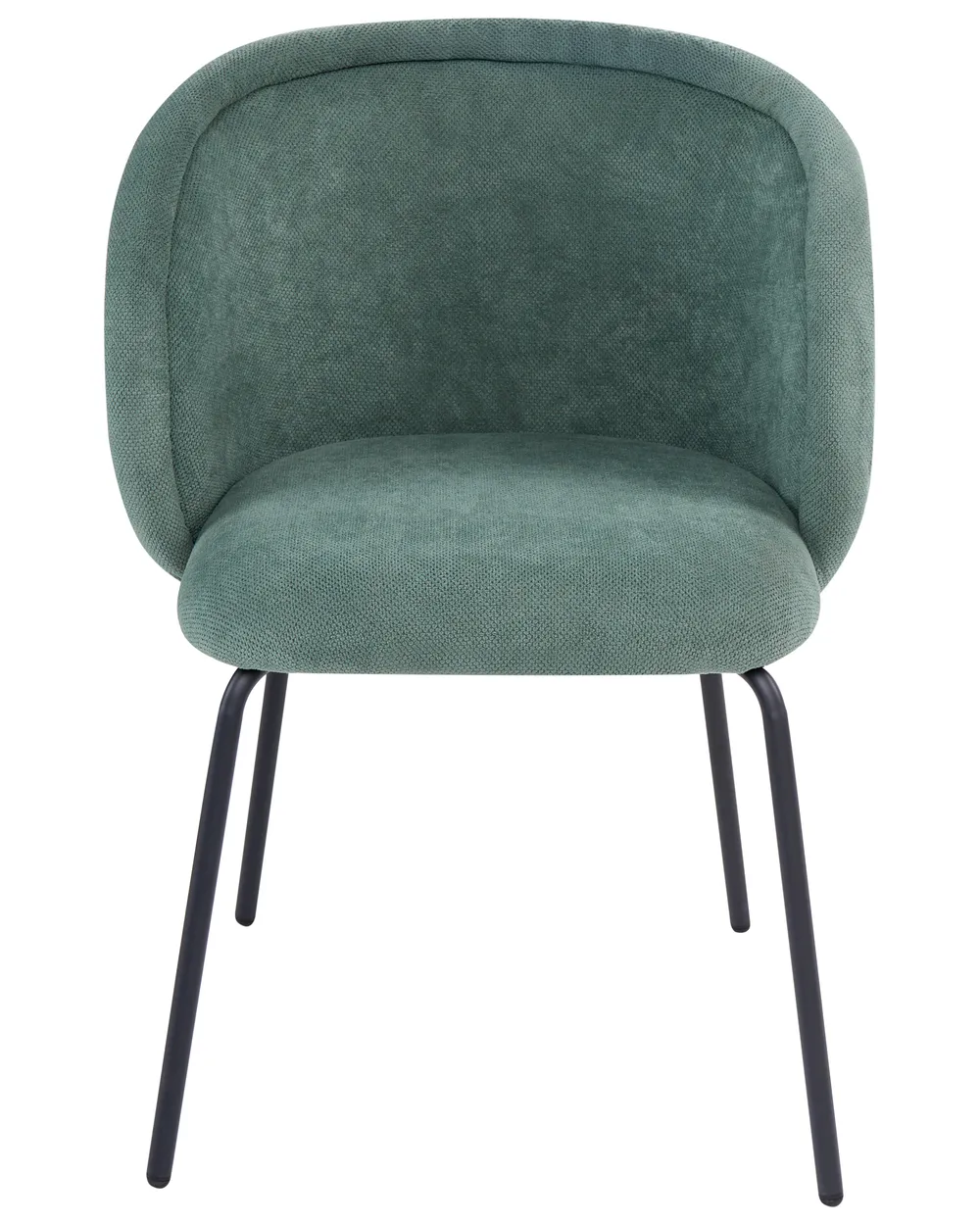 Set di 2 sedie da pranzo SARASOTA Tessuto Verde chiaro_1055506