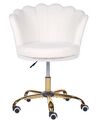 Boucle Desk Chair White MONTICELLO II_851741