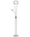 LED Floor Lamp KENNET  with Dimmer Metal Grey
