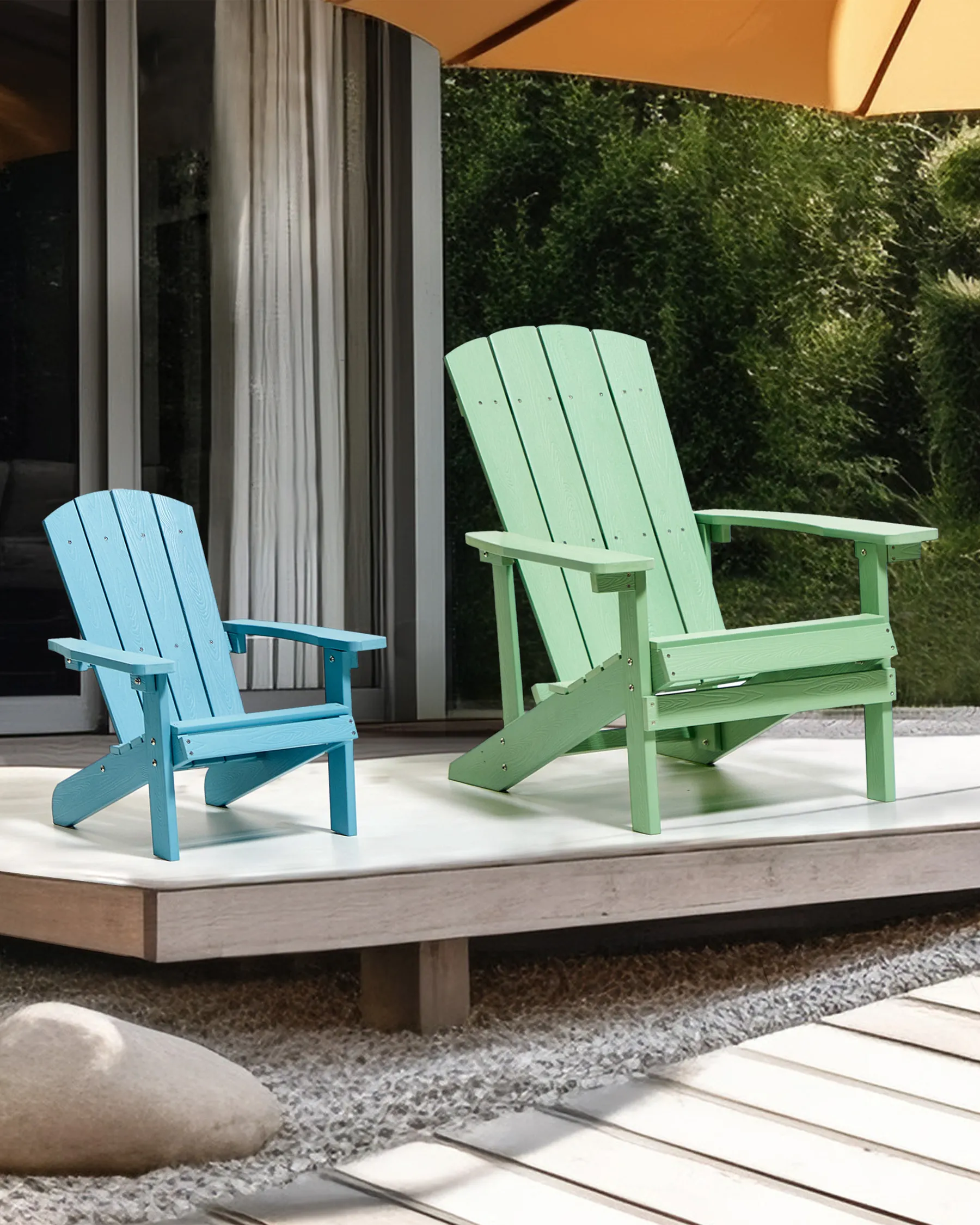 Sedia per Bambini ADIRONDACK Azzurro_918282