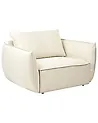 Armchair KUNES Fabric Beige