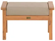 Garden Lounge Set with Table 4 Seater MANILA Certified Acacia Wood Light Brown_803064