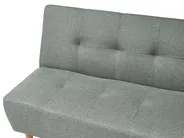 Modular Corner Sofa Bed 4 Seater ALSTEN Fabric Green Left Hand_1003838