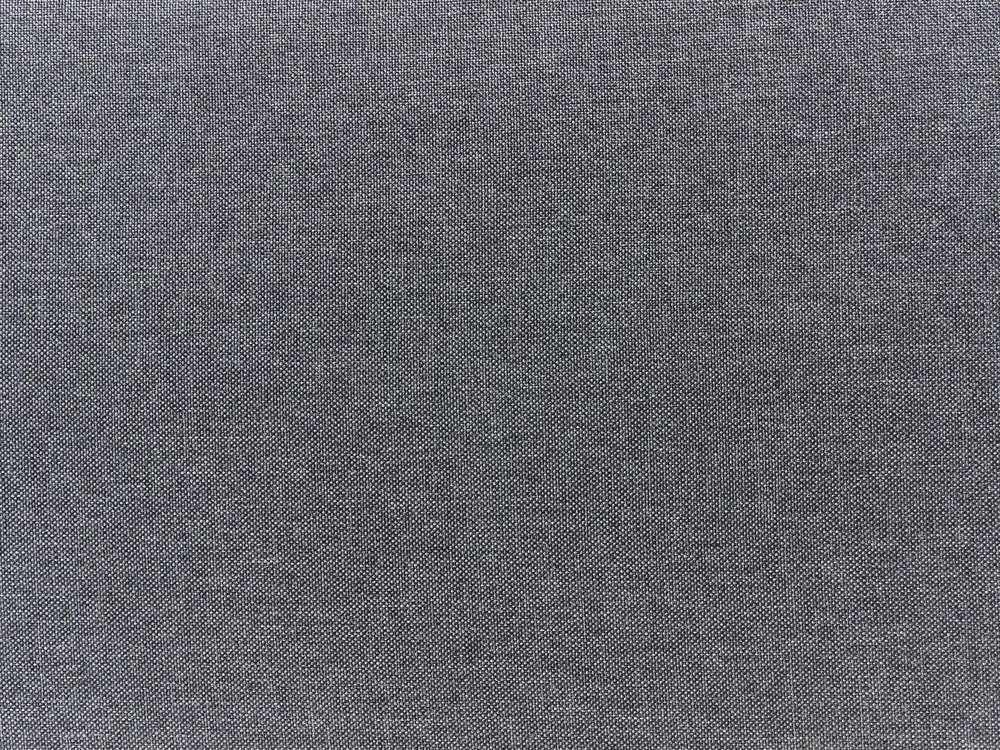 Ottoman Bed with LED ARMELLE Fabric Dark Grey 180 x 200 cm (EU Super King)_992880