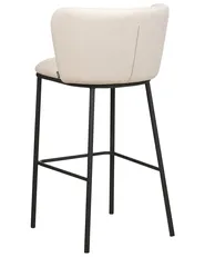 Set of 2 Bar Chairs MINA Off-White_1030043