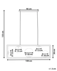 Lampadario GEEHI Metallo Ottone_868610