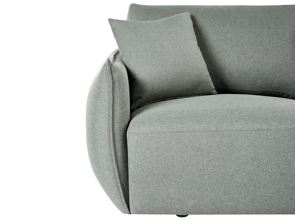 Modular Sofa 2 Seater MESNALI Fabric Green_1046405