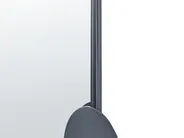 Specchio AULON 69 cm 80 cm Metallo Nero_900667