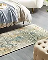 Rug BOYALI Dark Green 80 x 150 cm Viscose