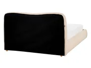 Bett mit Stauraum BLAGNAC Bouclé Beige 140 x 200 cm_1009280