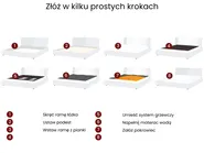 Łóżko wodne ALBI 180 x 200 cm Beżowy_1020482