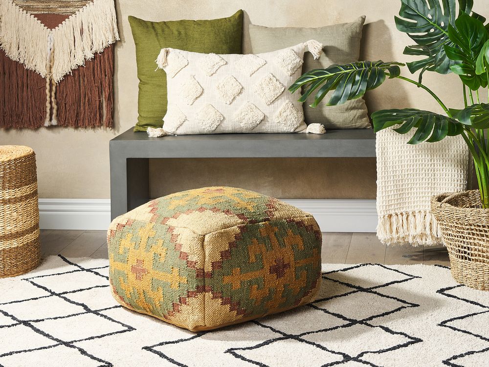 Pouffe SARON Jute Multicolour