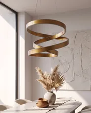 Lampa wisząca LED WANLI Metal Złoty_1149669