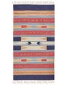 Tappeto kilim cotone multicolore 80 x 150 cm GANDZAK_870093