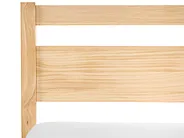 Bed Pine Wood MERCURER 80 x 200 cm (EU Small Single) Light Brown_1108175