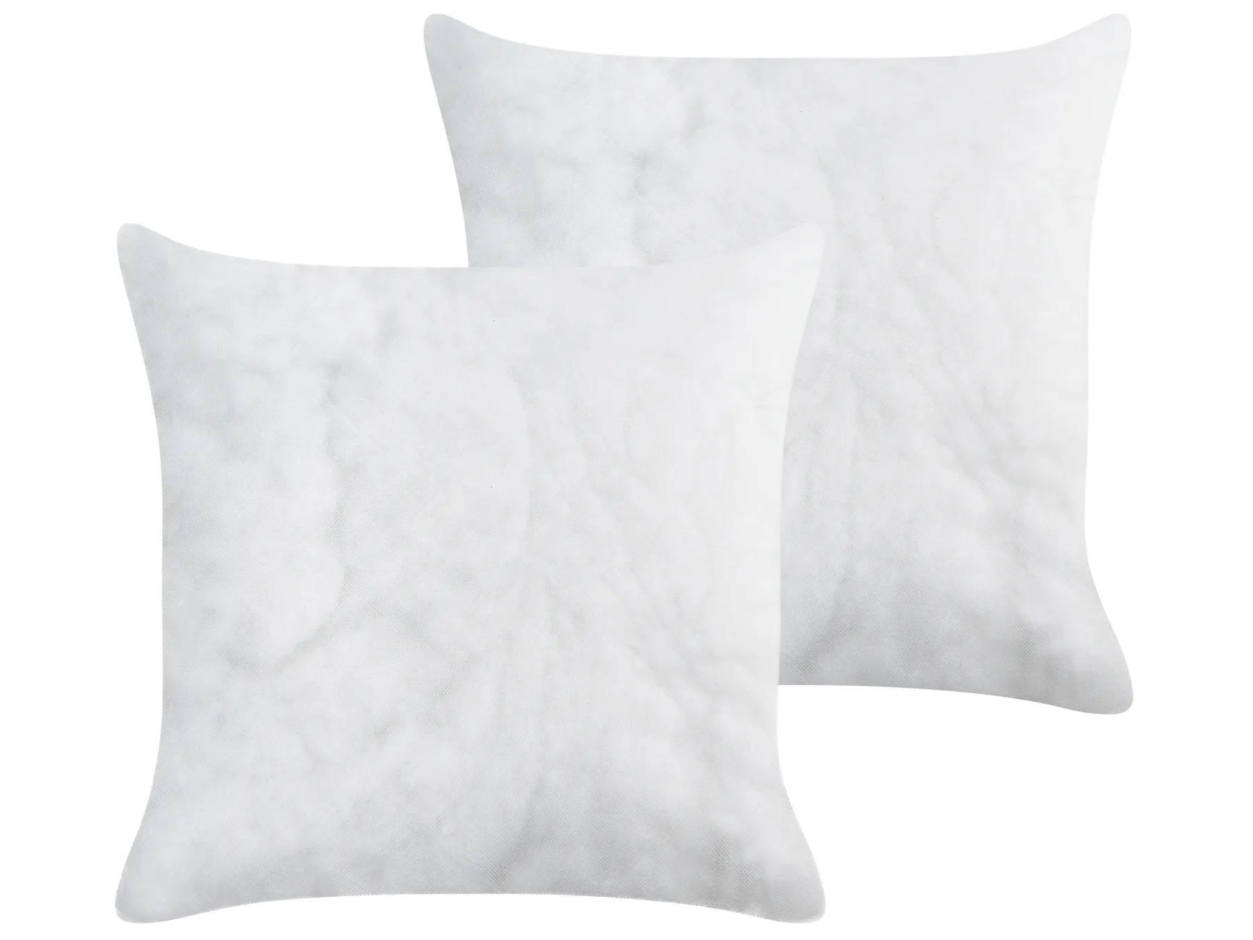 Set of 2 Cushion Inserts ECHIUM 45 x 45 cm White_1044169