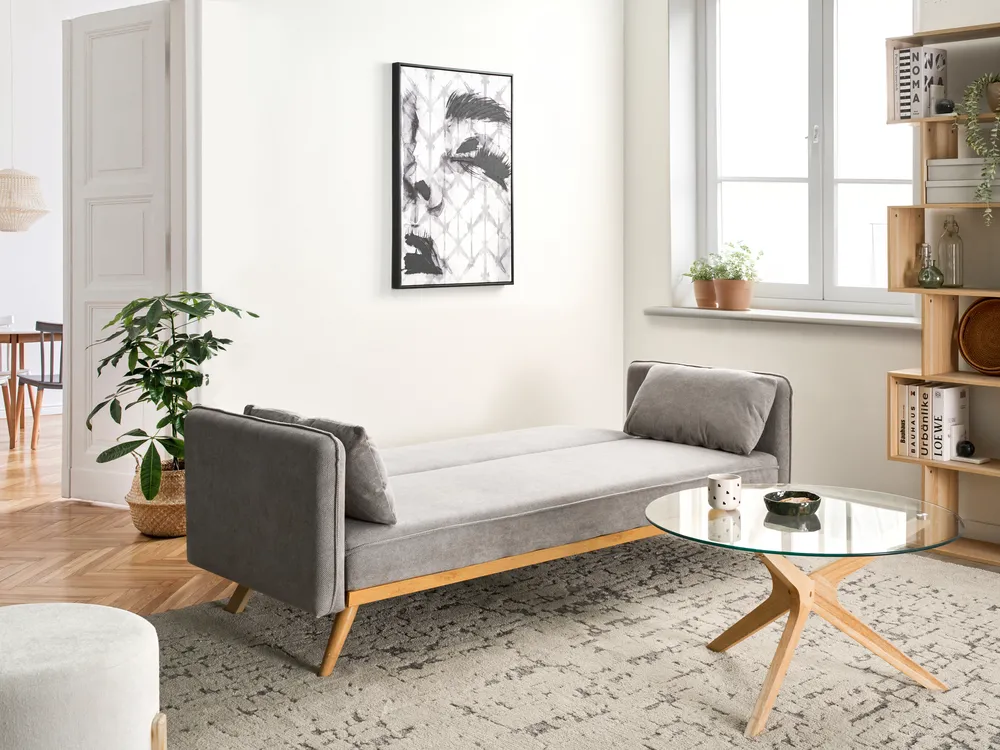 Divano letto ASAA Tessuto Grigio_993900