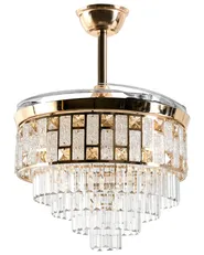 Ceiling Fan with Light ALAPAHA with Remote LED Gold_1125772