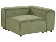 Modular Sofa 3 Seater ARDAL Corduroy Green_947397