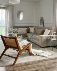 Wall Mirror FALAISE 50 cm 70 cm Silver_862200
