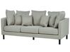 3 Seater Fabric Sofa Grey FENSTAD_897653