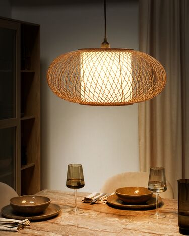 Bamboo Pendant Lamp Natural LIMBANG