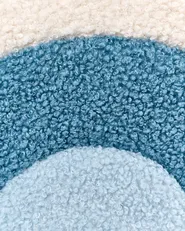 Kids Armchair Rainbow OMBO Boucle Light Blue_977435