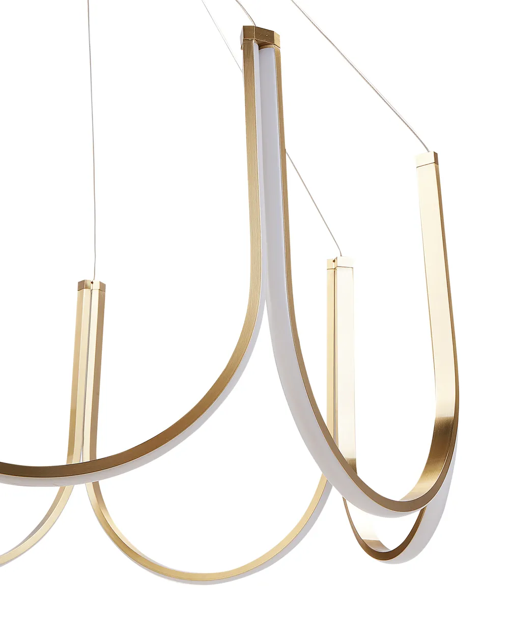LED Chandelier PERQUENO Metal Gold_919430
