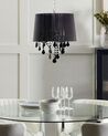 3 Light Chandelier Black EVANS_875869