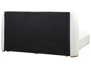 Ottoman Bed MONESTIER Fabric Off-White 180 x 200 cm (EU Super King)_972619