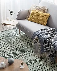 Tapis KEBAN Noir 160 x 230 cm_1182906