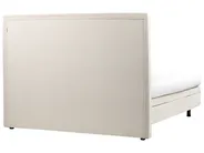 Bett verstellbar Stoff DUKE II 160 x 200 cm Hellbeige_910548
