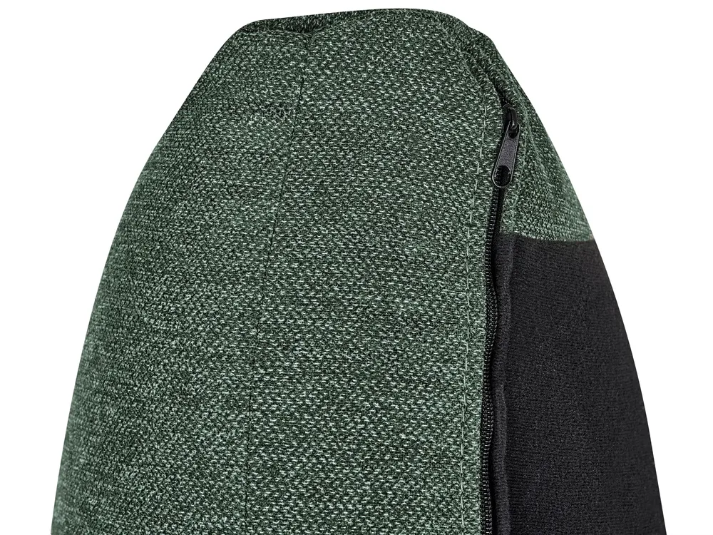 Canapé d'angle 4 places BREDA Tissu Vert foncé Côté gauche_885965
