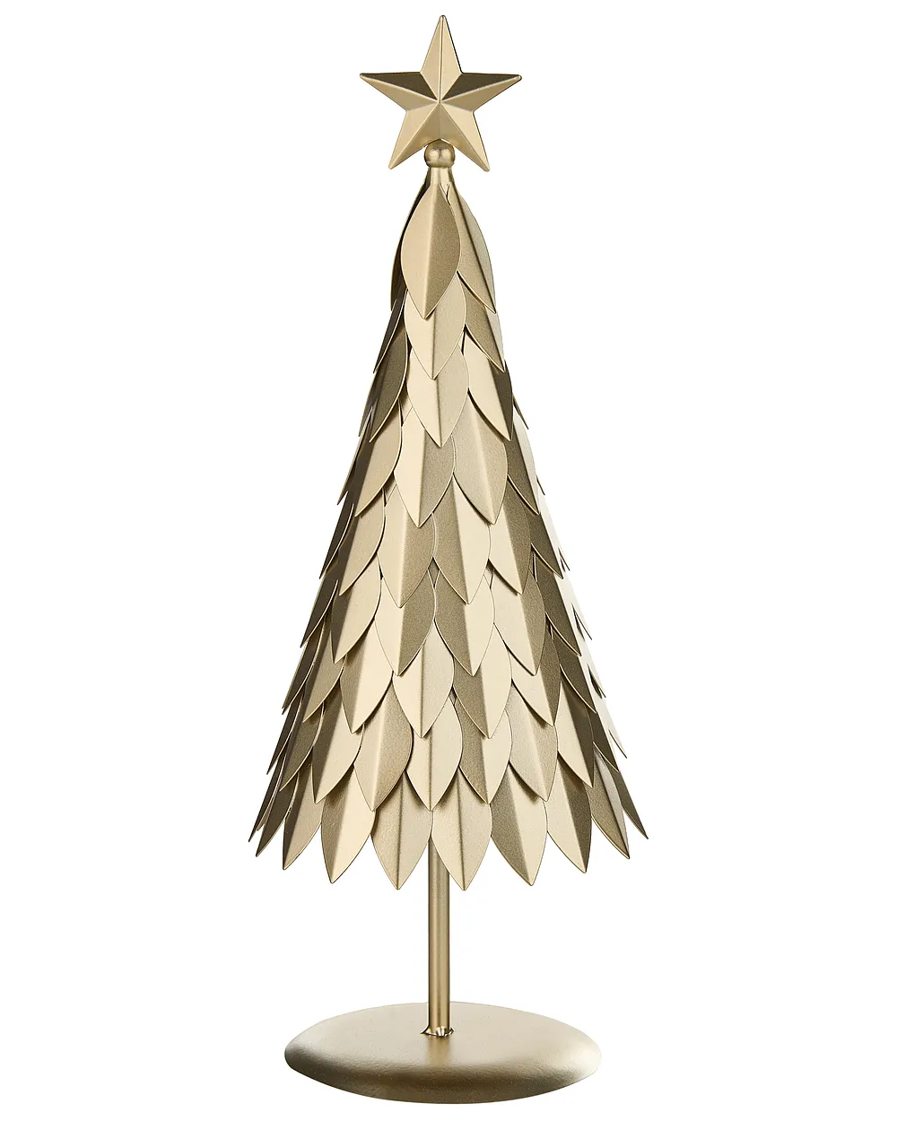 Kétdarabos dekorfigura szett KEMIJOKI 41/48 cm Karácsonyfa Arany_1156607