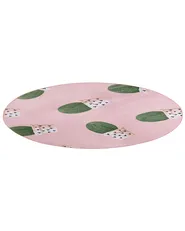 Tappeto per bambini ELDIVAN Rosa ø 120 cm_867869