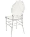 Lot de 2 chaises transparentes MONTROSE_929400