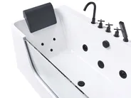 Vasca idromassaggio angolare CAHUITA 160 x 75 cm Bianco_1029538