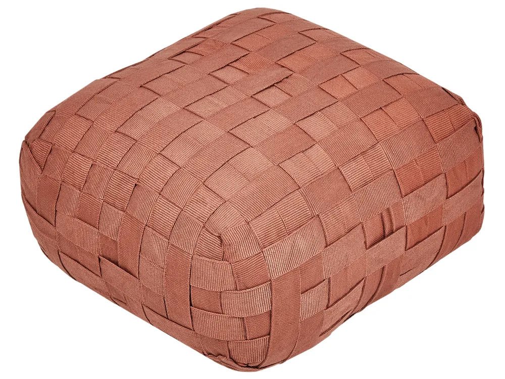 Puf BODLA Materiał syntetyczny Jasnoczerwony_942442