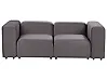 Sofá modular 2 plazas FALSTERBO Terciopelo Gris pardo